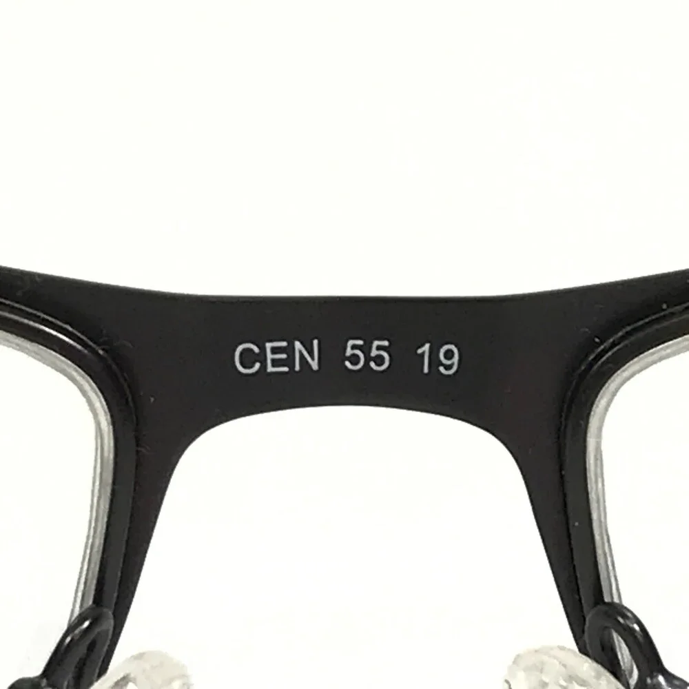 Alfred Sung Eyeglasses Frames AS5112 GUN CEN Rectangular Half Rim 55-19-140